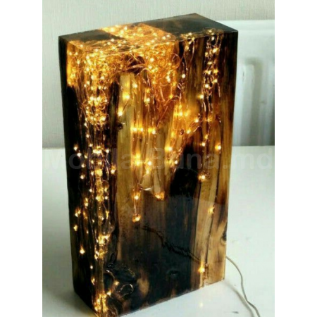 Светильник из эпоксидной смолы А-15